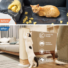 PETKARAY sisal naturel – surface agréable pour griffage et stimulation des chats.