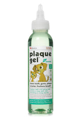 Gel Petkin Plaque pour dents d'animaux, application facile sur les côtés.