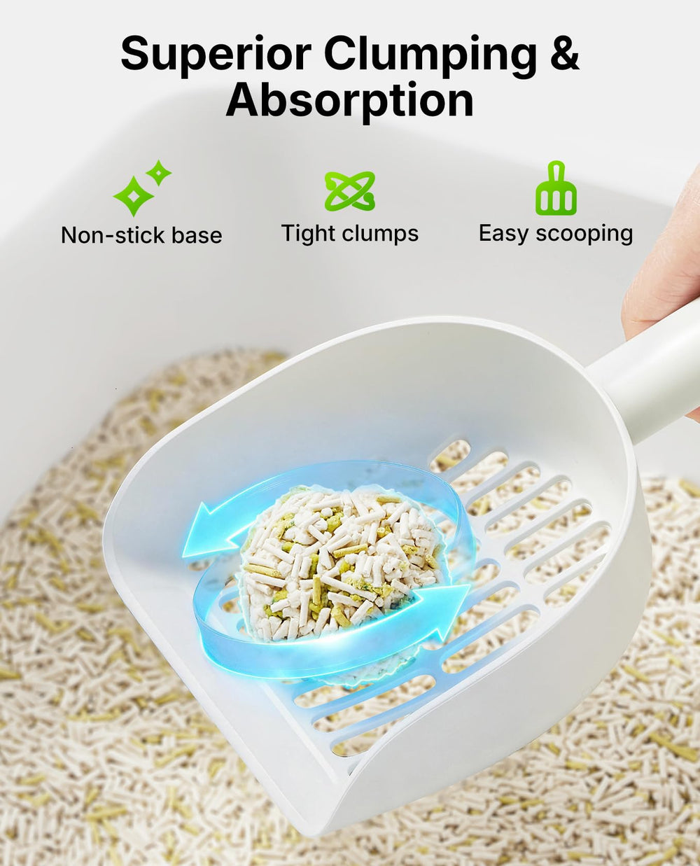 PETKIT agglomeration forte ramassage facile: amas solides et ramassage rapide
