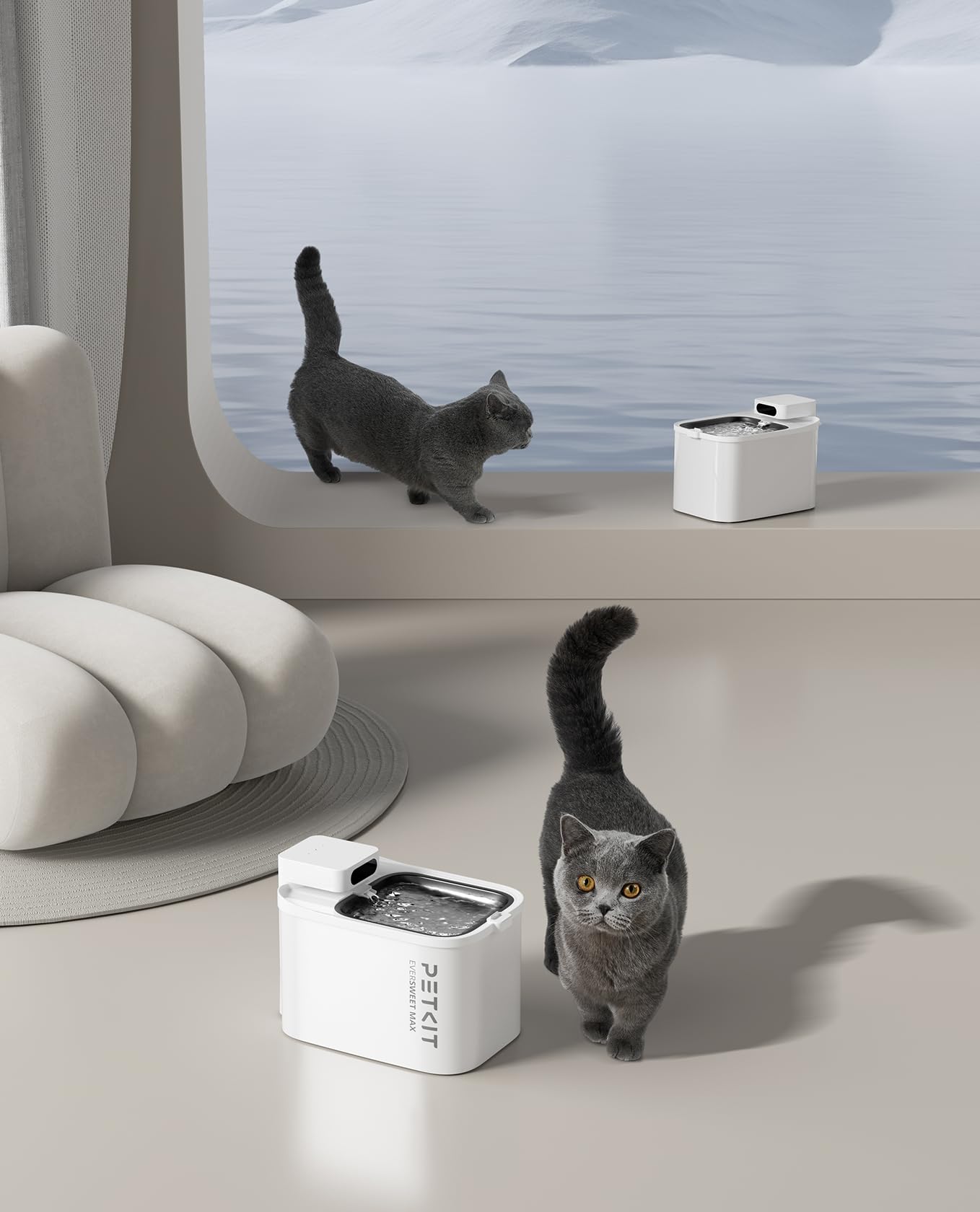 PETKIT Eversweet Max - entretien hebdomadaire simplifié pour performance durable.