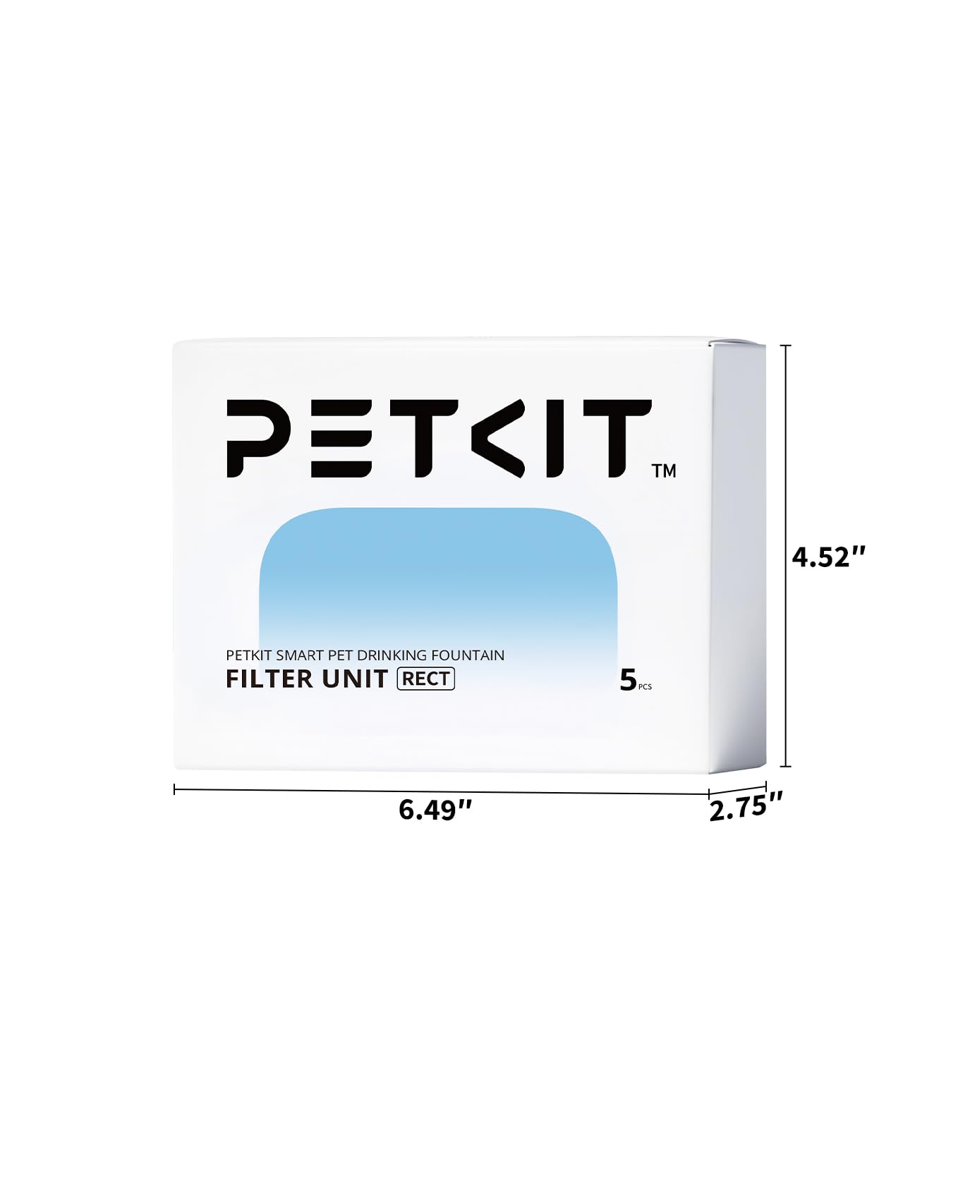 Trempage 10 minutes avant utilisation du filtre PETKIT EVERSWEET MAX