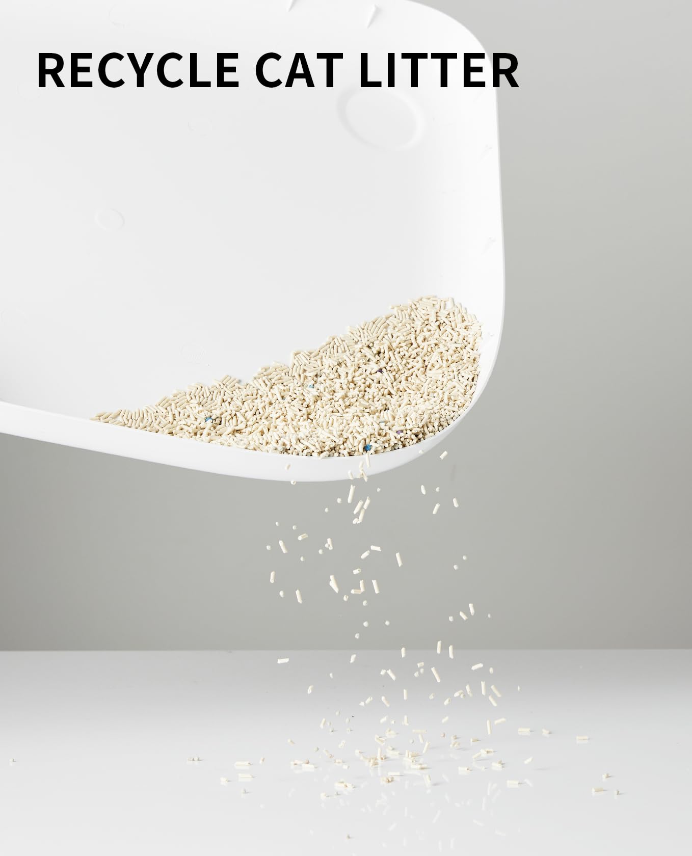 Grille-trappe double couche PETKIT pour retenir les grains.