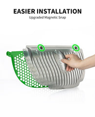 PETKIT installation rapide par aimant, sans démonter le cylindre.