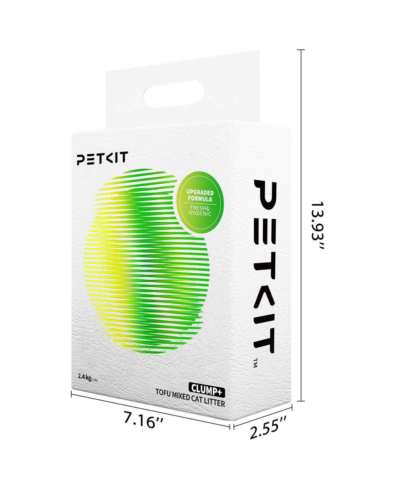 PETKIT ClumpPlus: litiere lavee a l eau pour entretien pratique