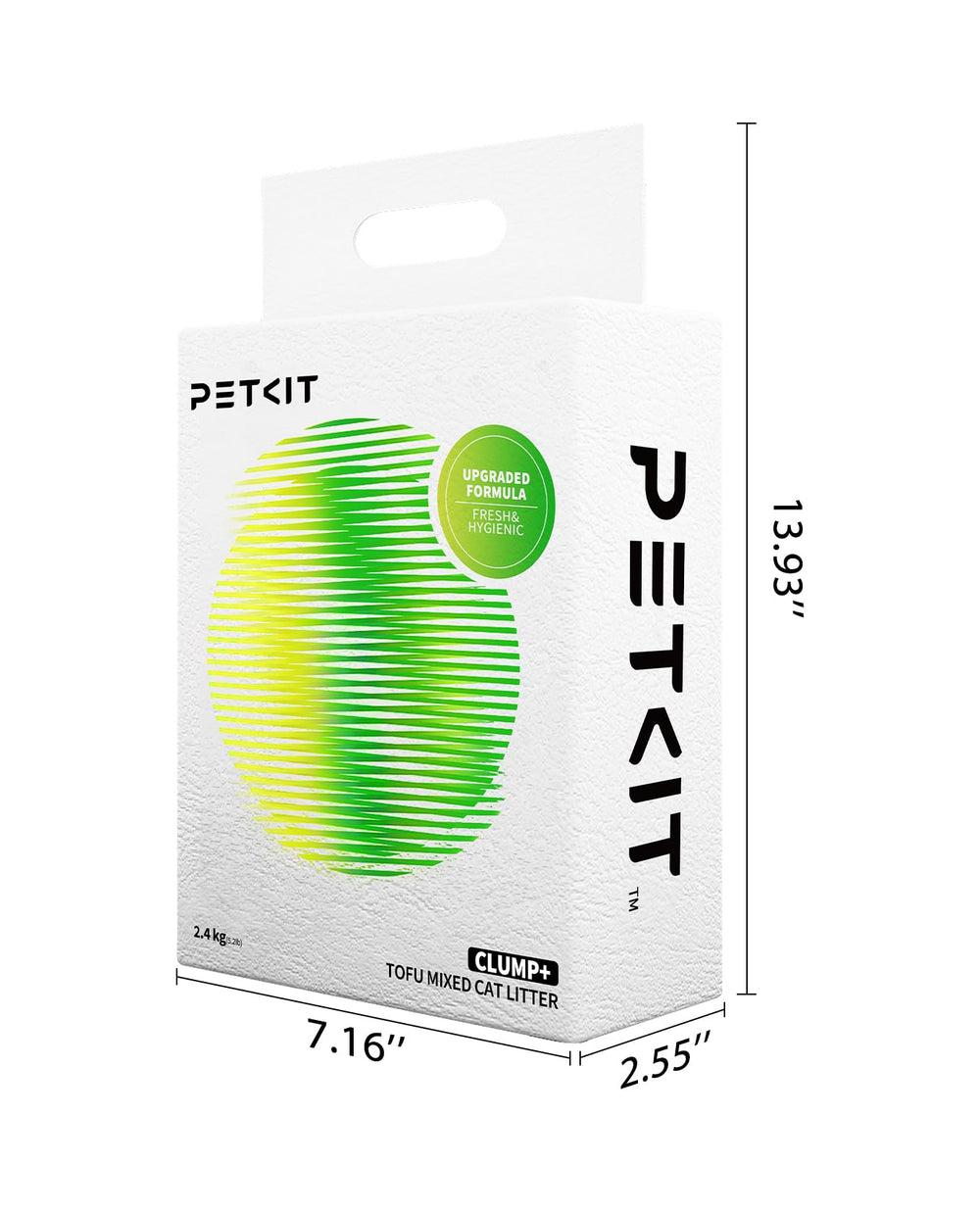 PETKIT ClumpPlus: litiere lavee a l eau pour entretien pratique