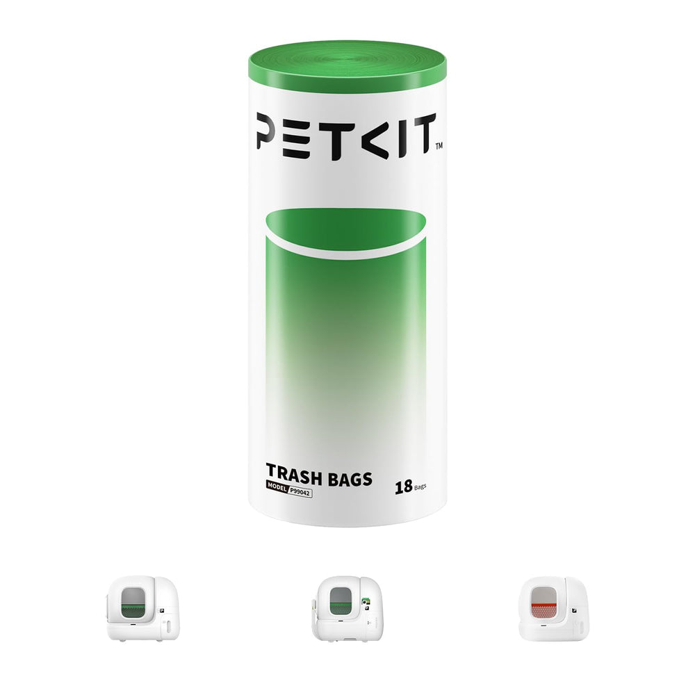 Sacs PETKIT Puramax 2, rouleau 18, pour boîte auto-nettoyante fiable.
