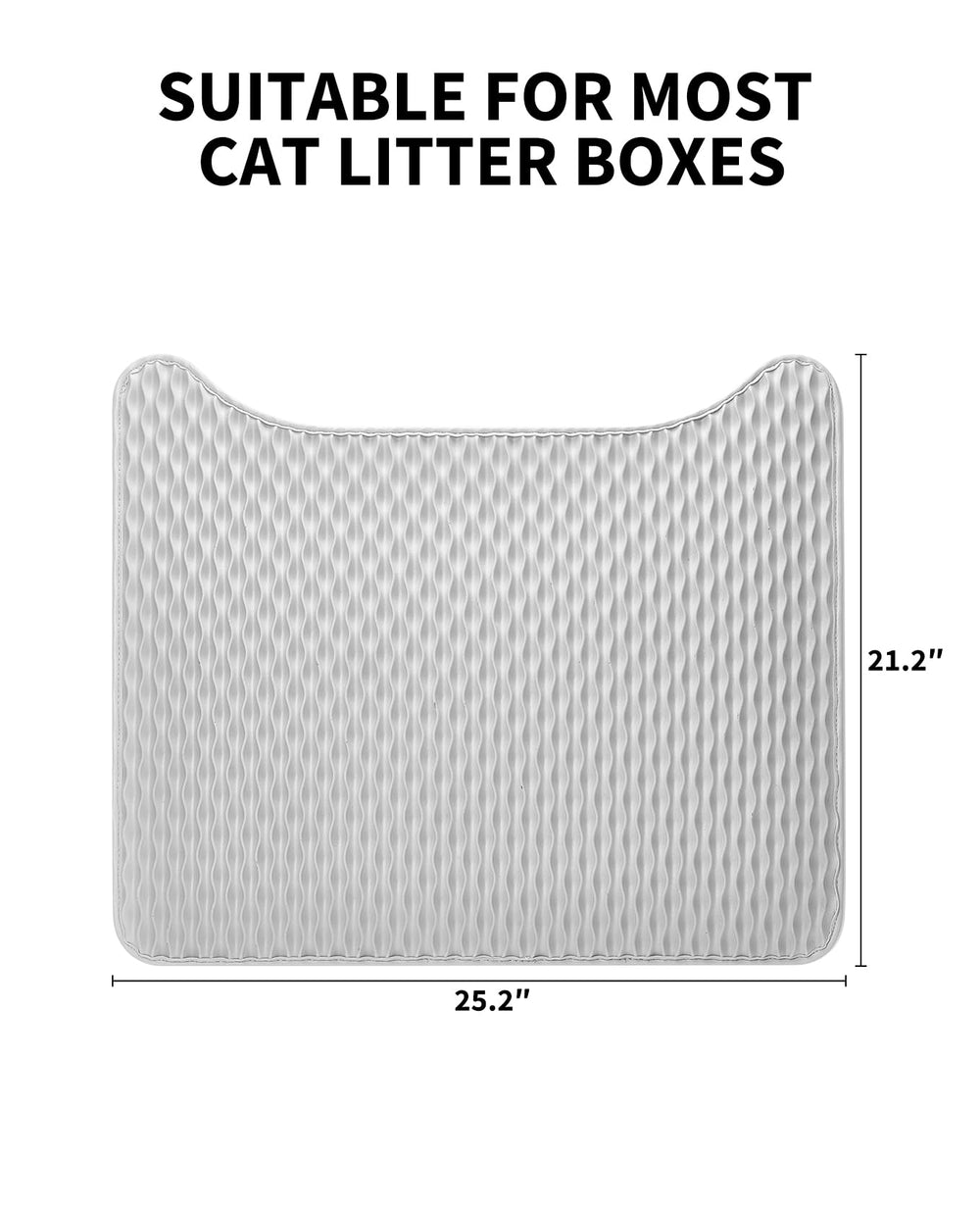 Tapis PETKIT gris: design discret et pratique dans votre espace.