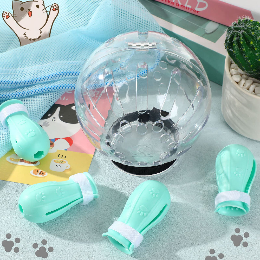 Espace généreux dans le casque PETKNOWS – visibilité accrue pour calmer le chat.