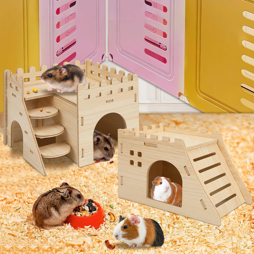 Utilisation multifonction PetKnows: dortoir et jeu pour petits animaux