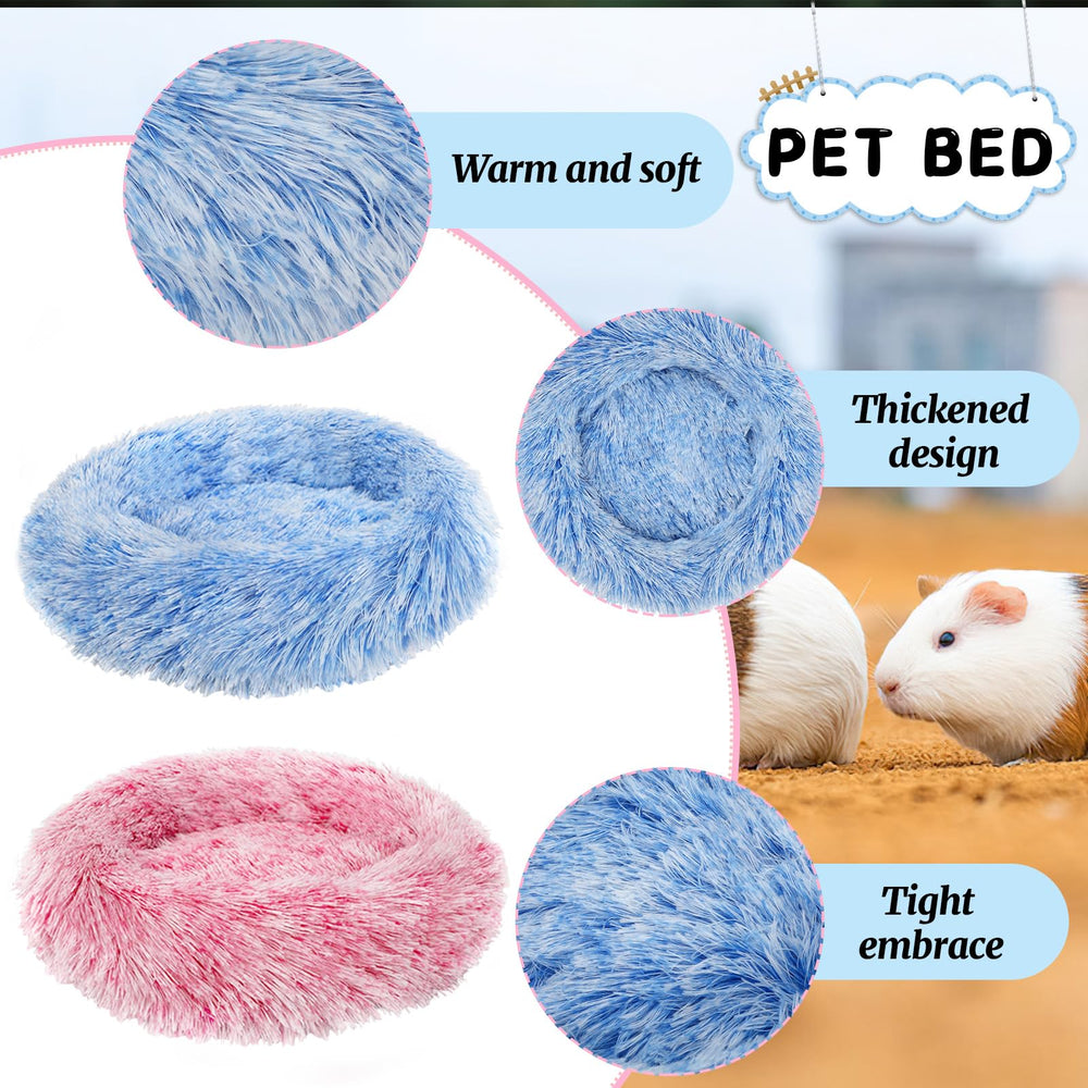 Lit PetKnows cobaye-hamster, coussin épais pour chaleur durable.