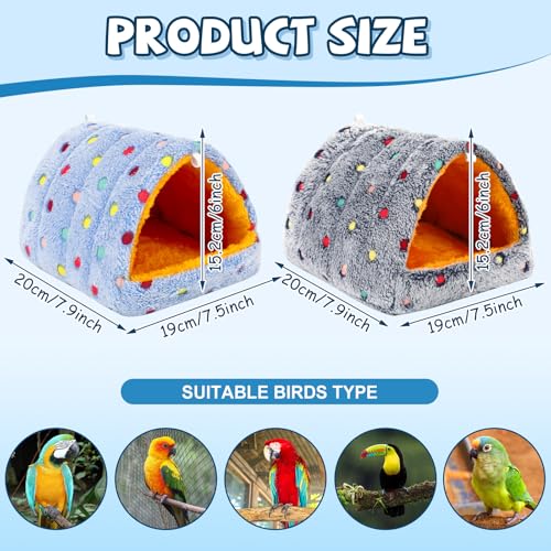 Nid d'oiseau PETKNOWS en peluche chaude apporte chaleur et confort.
