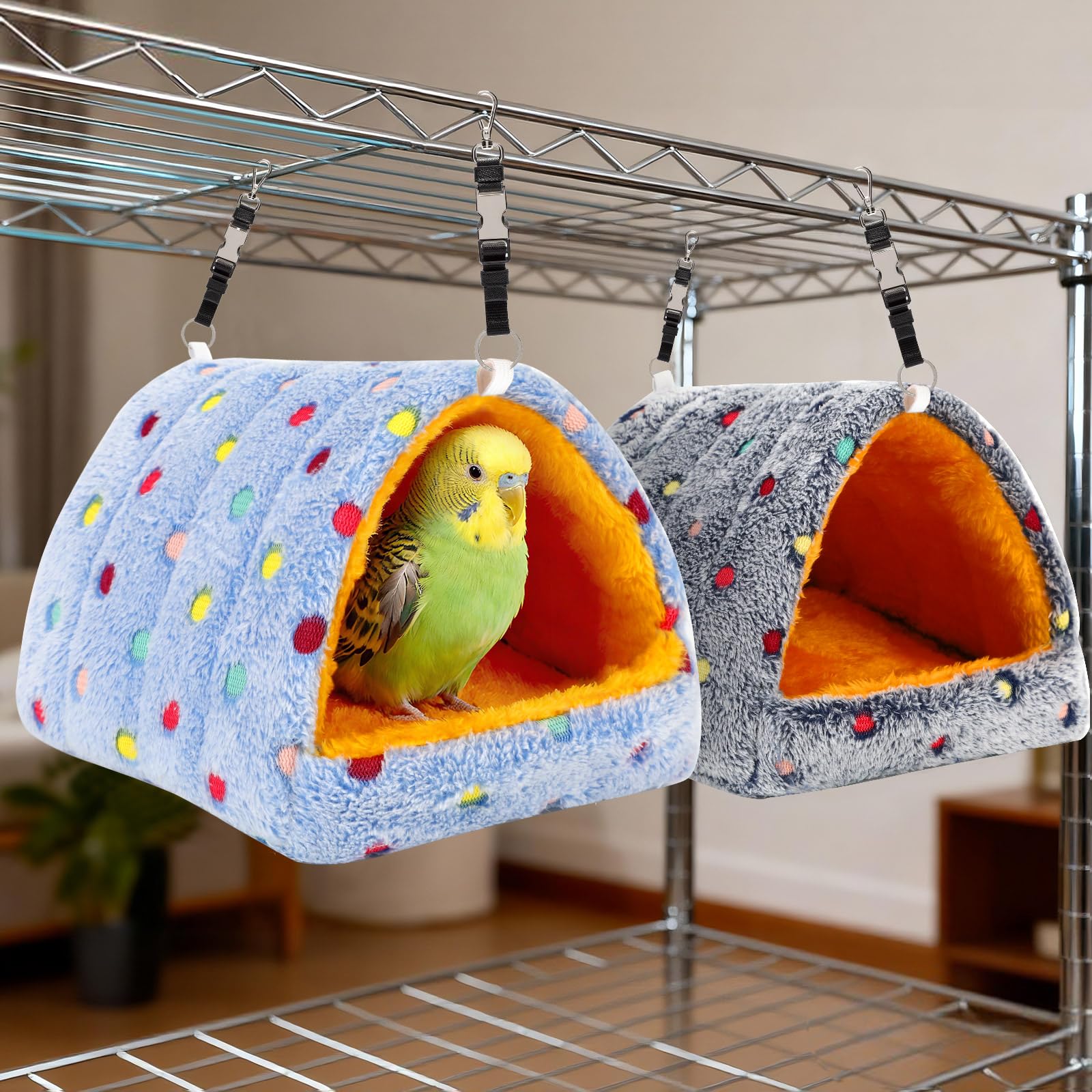 Nid d'oiseau PETKNOWS refuge chaleureux pour l'hiver.