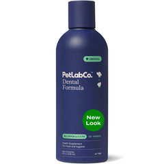 PetLab Co additif eau dentaire pour dents brillantes et haleine fraîche.