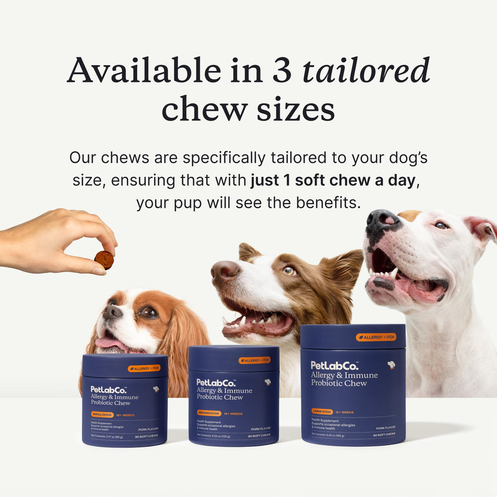PetLab Co Probiotiques chien – santé digestive quotidienne.
