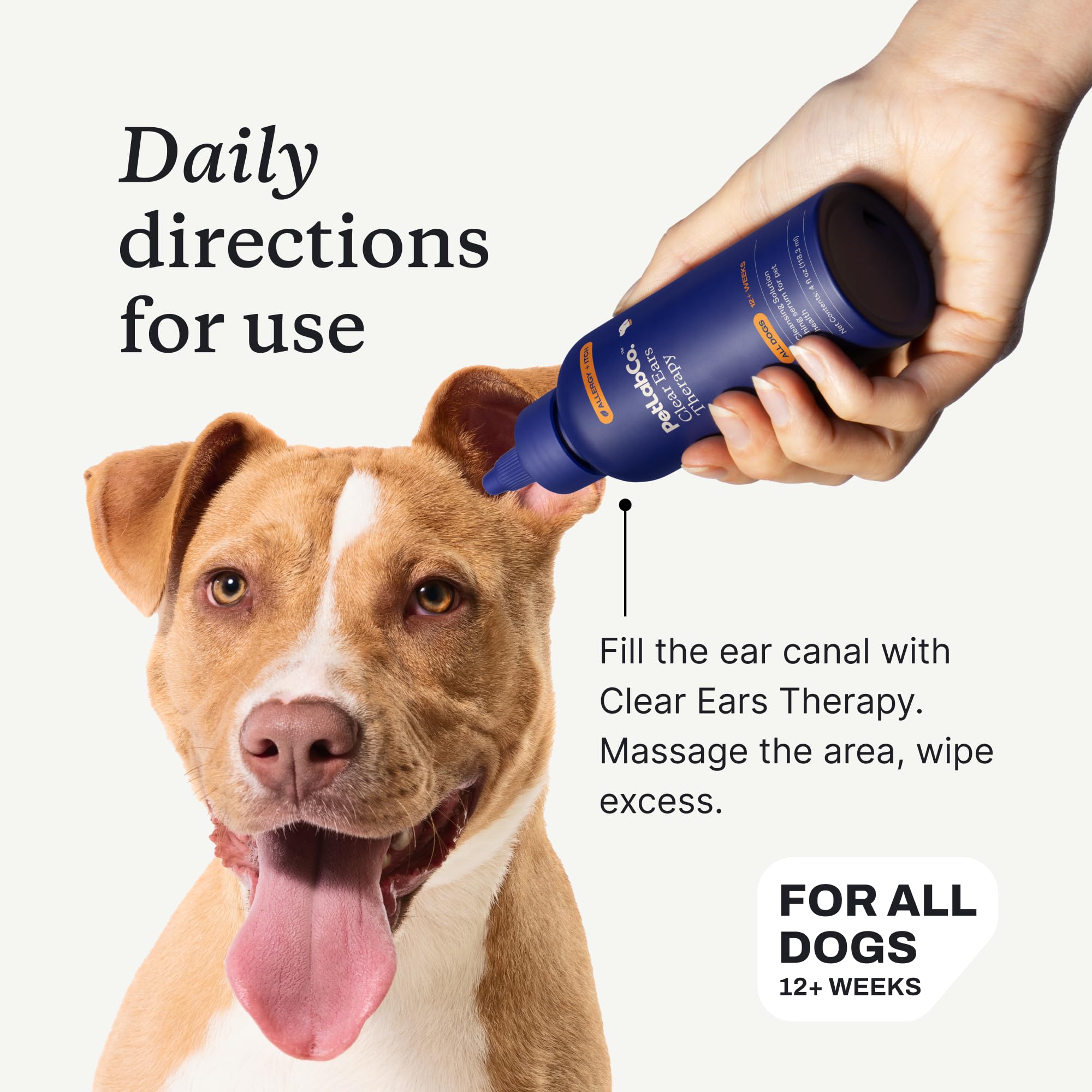 PetLab Co propreté et confort après le rinçage.
