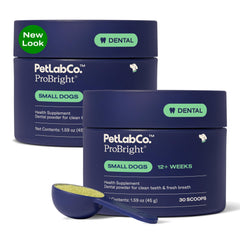 PetLab Co ProBright Poudre Dentaire: usage quotidien pour une haleine plus fraîche.