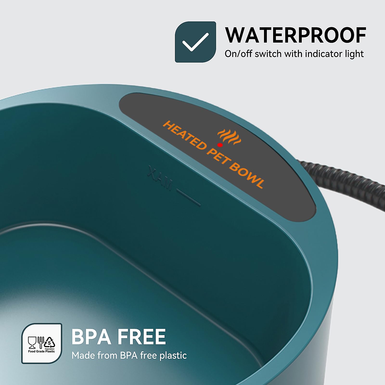 PETLESO bol-eau-hivernal-thermostat: eau tiède même par temps givré.