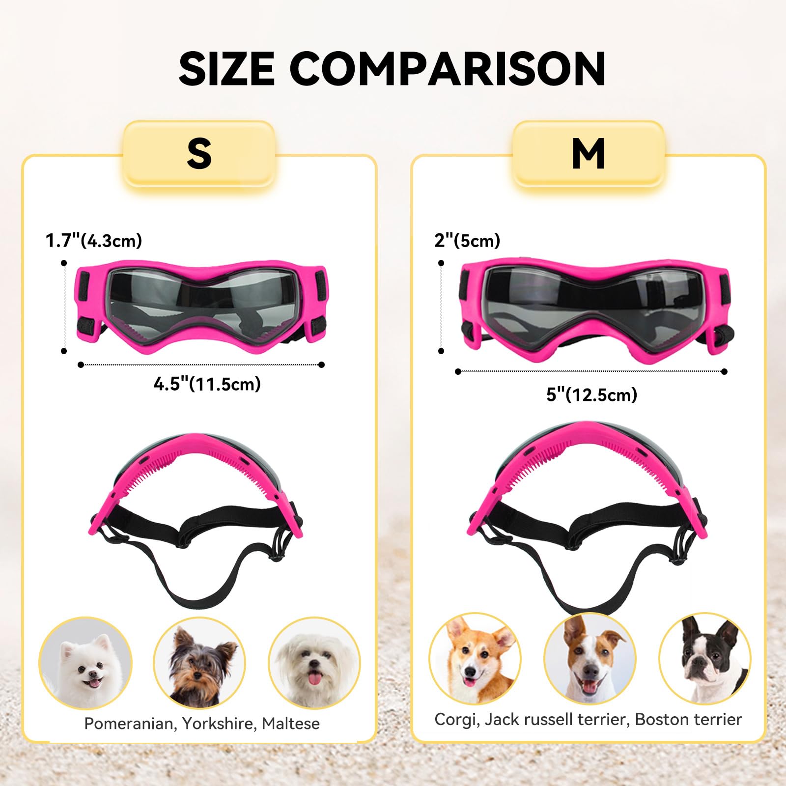 Ventilation intégrée des lunettes pour éviter la buée pendant l’activité.