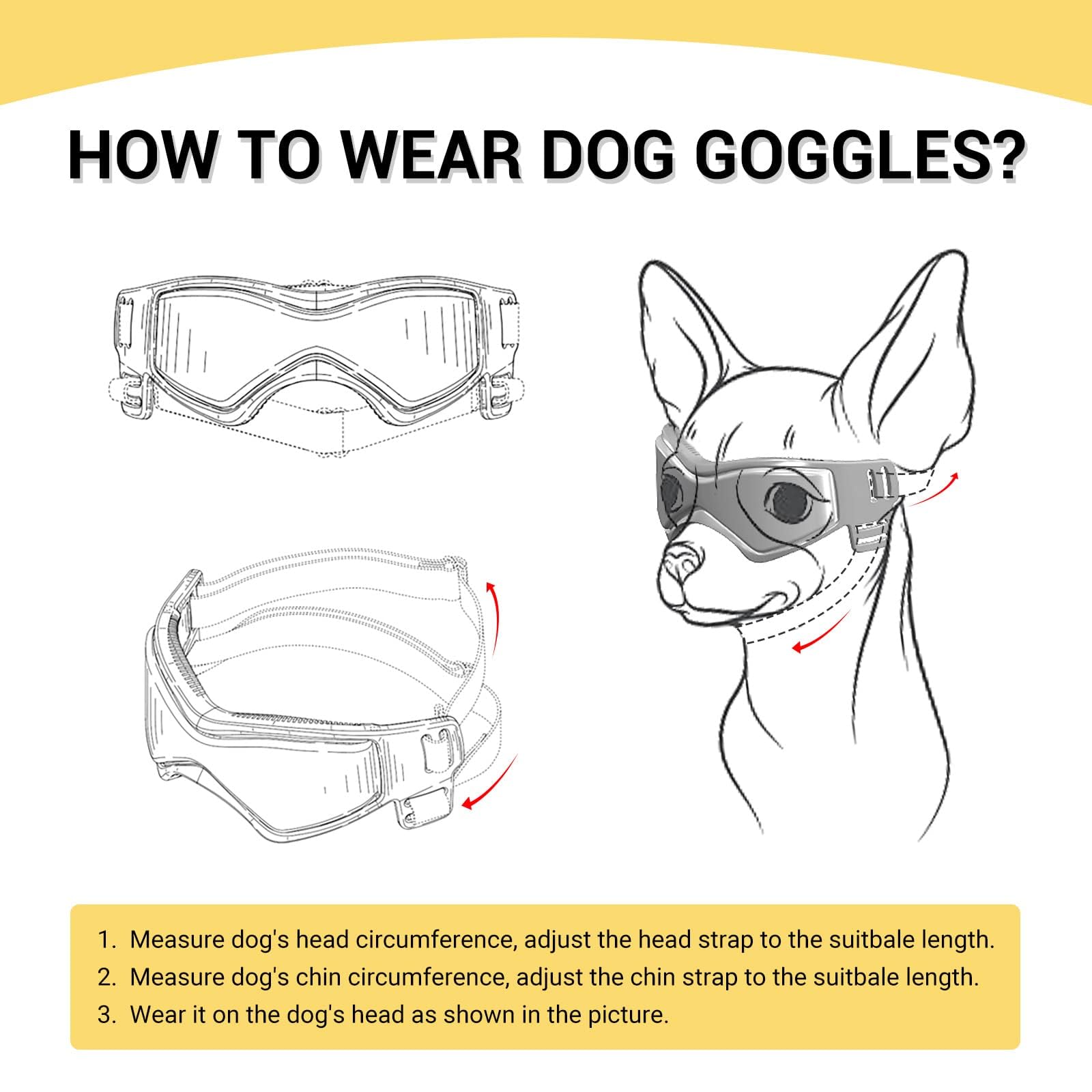 Lunettes PETLESO – ventilation intégrée pour le confort lors des balades.