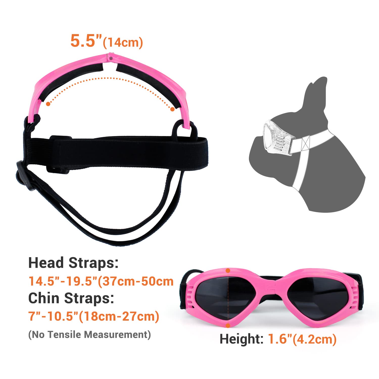 Style tendance PETLESO pour petits et moyens chiens, couleur rose.