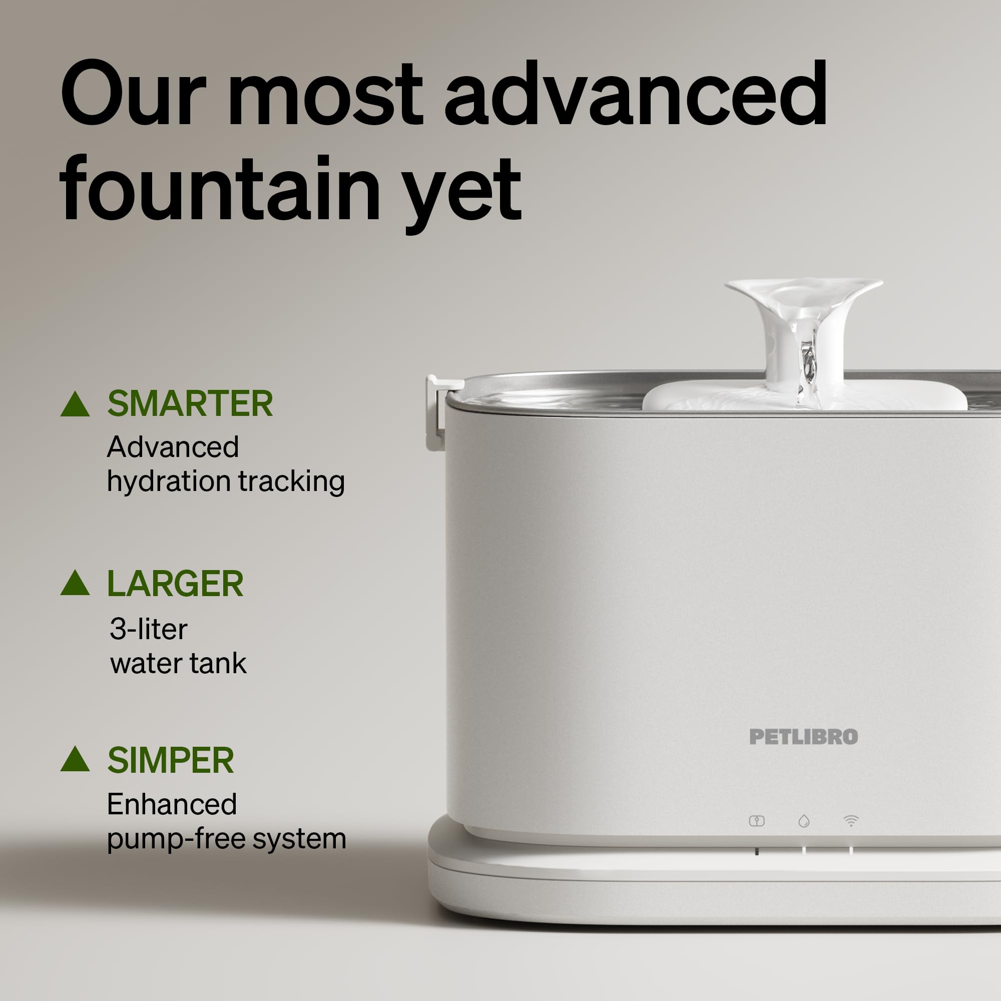 PETLIBRO bac-inox-fontaine-chat: plateau hygiénique et lave-vaisselle compatible.