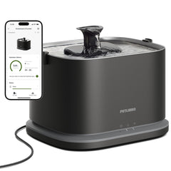 PETLIBRO Dockstream 2 fontaine pour chat en acier inoxydable, hydratation fiable.