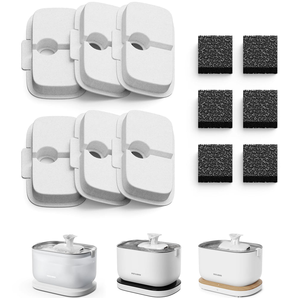 Filtre de remplacement PETLIBRO pour fontaine chat PLWF105, filtration efficace et silencieuse