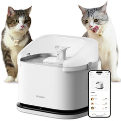 PETLIBRO fontaine RFID avec reconnaissance par collier pour suivre l'hydratation des animaux