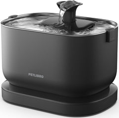 PETLIBRO fontaine-eau-chat-batterie-5000mah offre une autonomie prolongée pour vos compagnons.