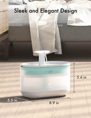 PETLIBRO niveau d'eau visible facilite le contrôle de l'hydratation de votre animal.