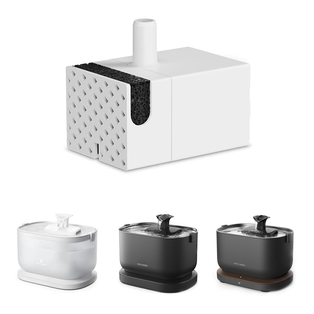 PETLIBRO pompe sans fil pour chat, remplacement simple et sans câbles dans votre fontaine.