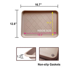 Bac PetLike imperméable pour intérieur et extérieur, protège sols et moquettes.