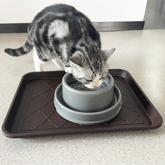 PetLike tapis alimentation animaux impermeable evite les renversements