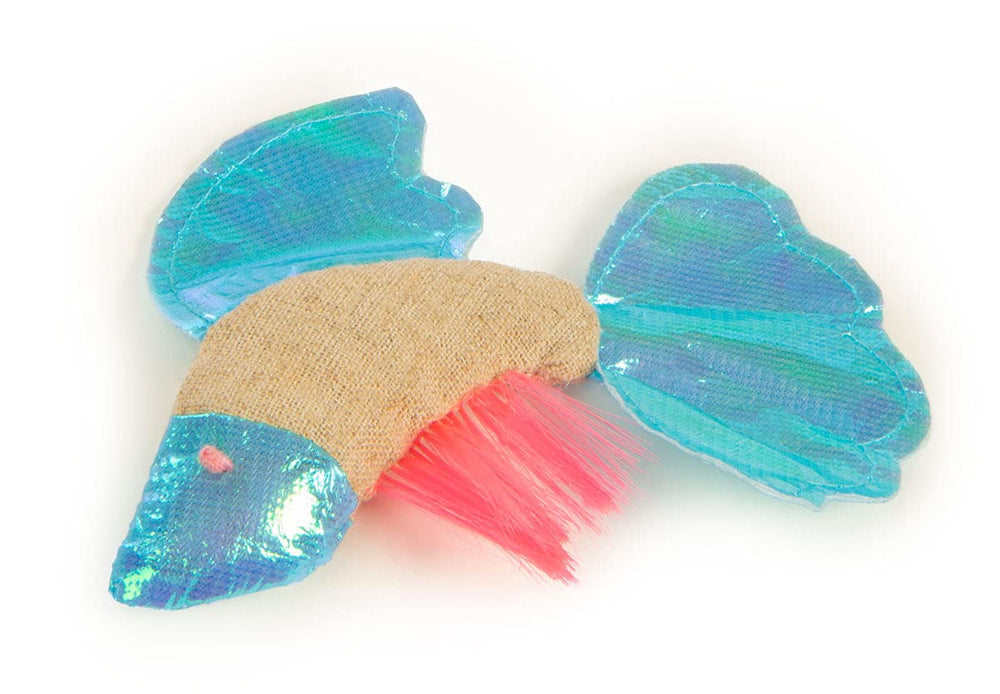 Petlinks Batty Beta – textures burlap et franges pour stimulation sensorielle