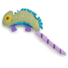 Petlinks HappyNip Crinkle Chameleon : textures scintillantes pour stimuler le jeu et l’agilité du chat.