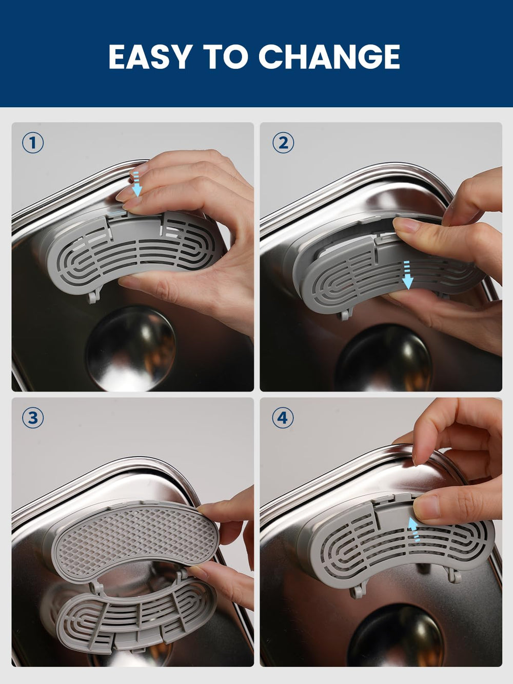 Résine échange ionique Petlipo, filtration des impuretés.