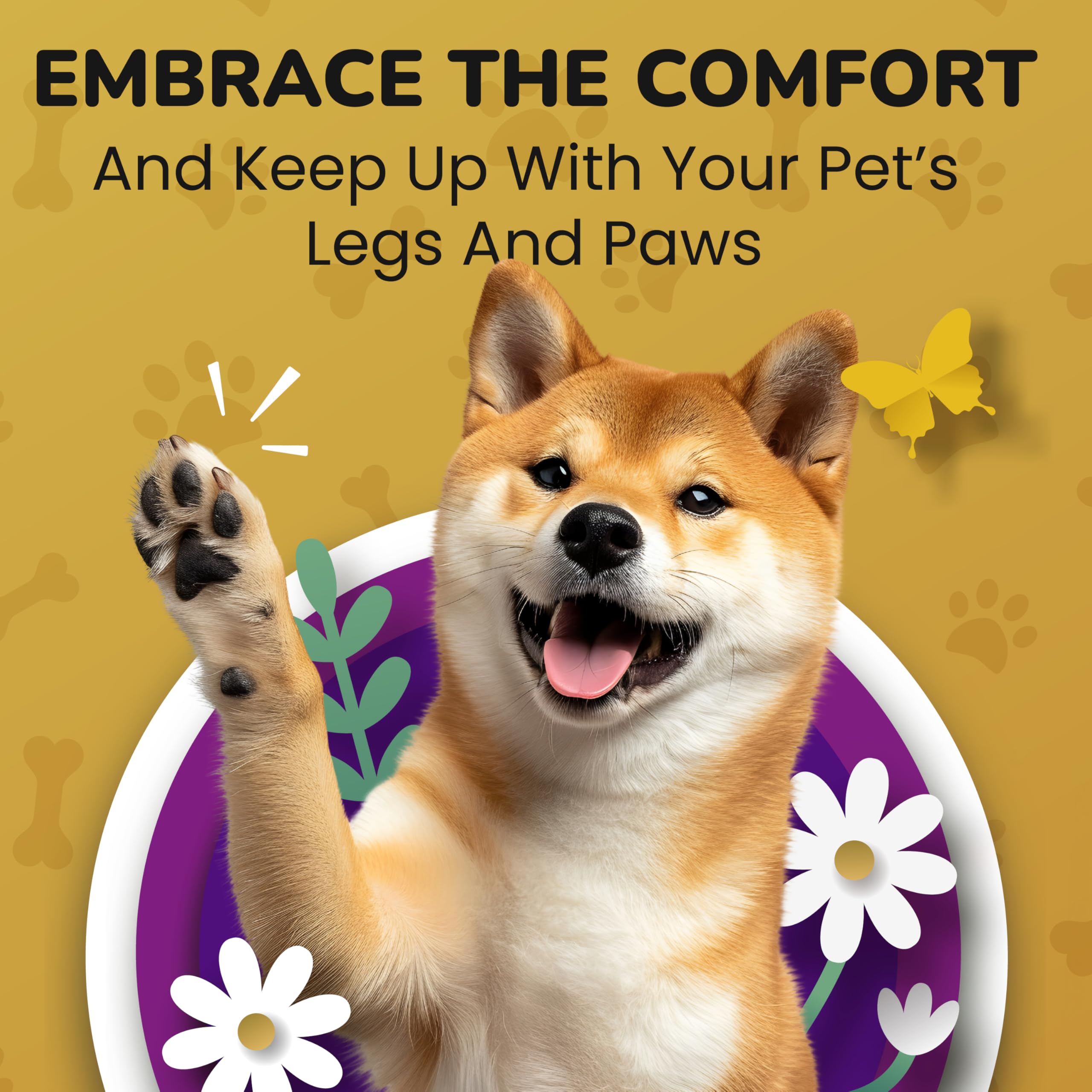 PETMADE Soutien mobilité et confort pour chiens actifs au quotidien