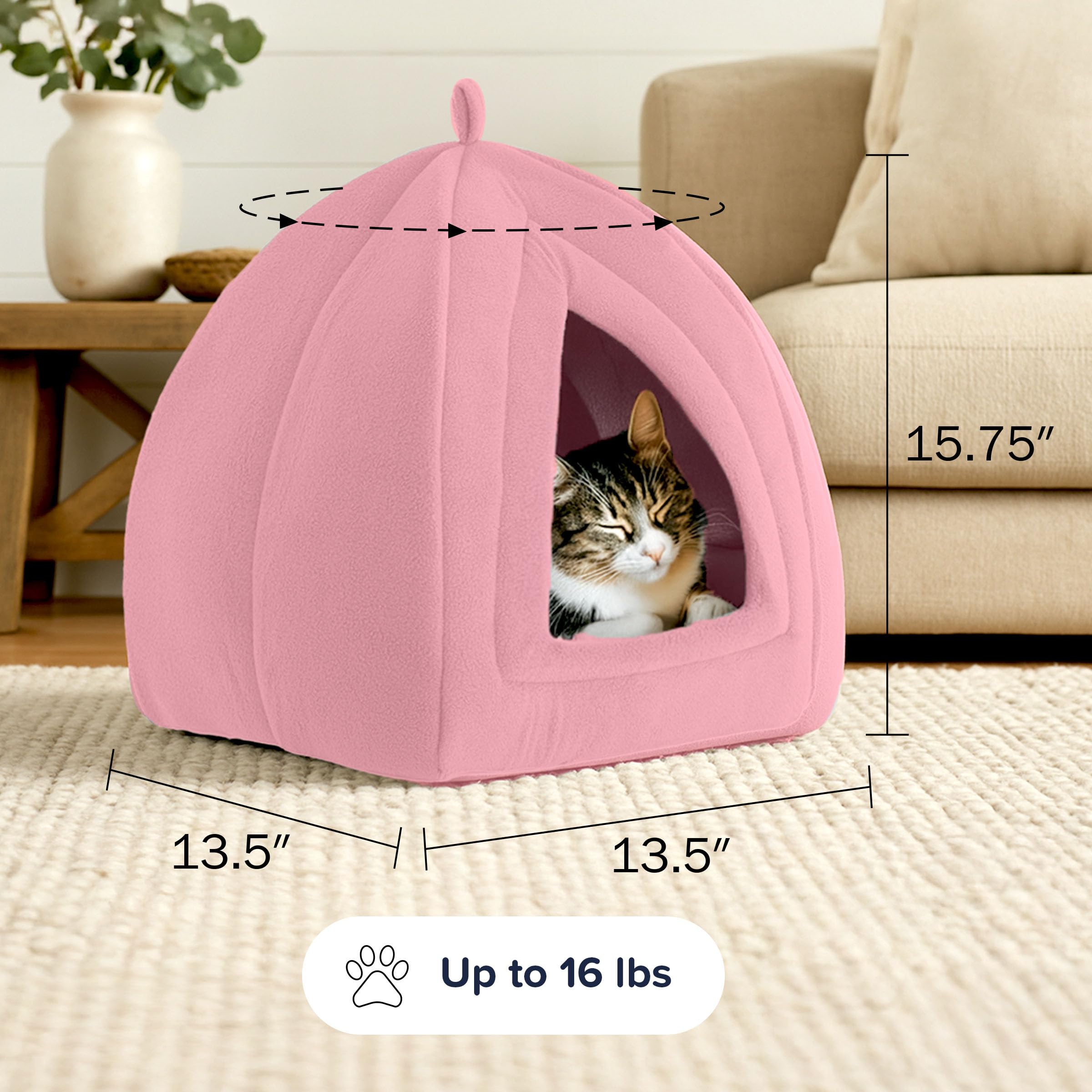 PETMAKER Entretien: coussin lavable à la main à l'eau froide.
