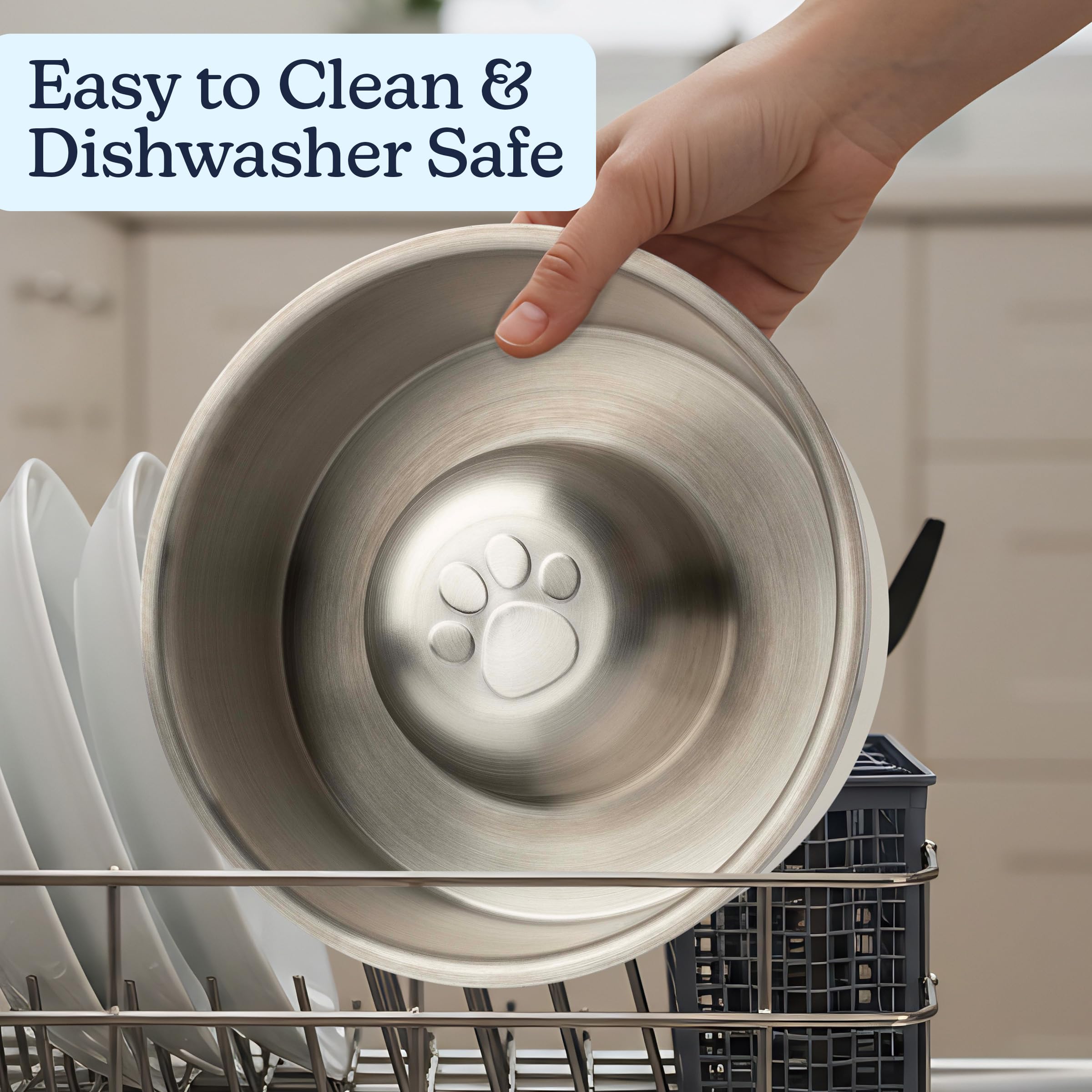 PETMAKER lavage facile, compatible lave-vaisselle pour un nettoyage rapide.