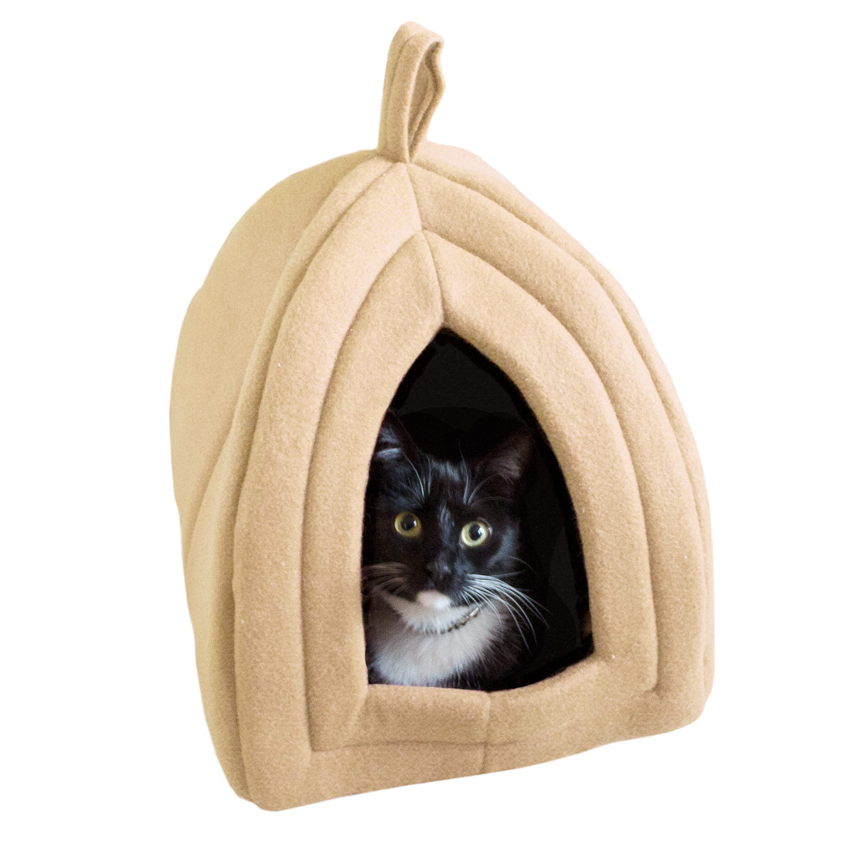 PETMAKER maison chat douillet intérieur, refuge privé et confort apaisant