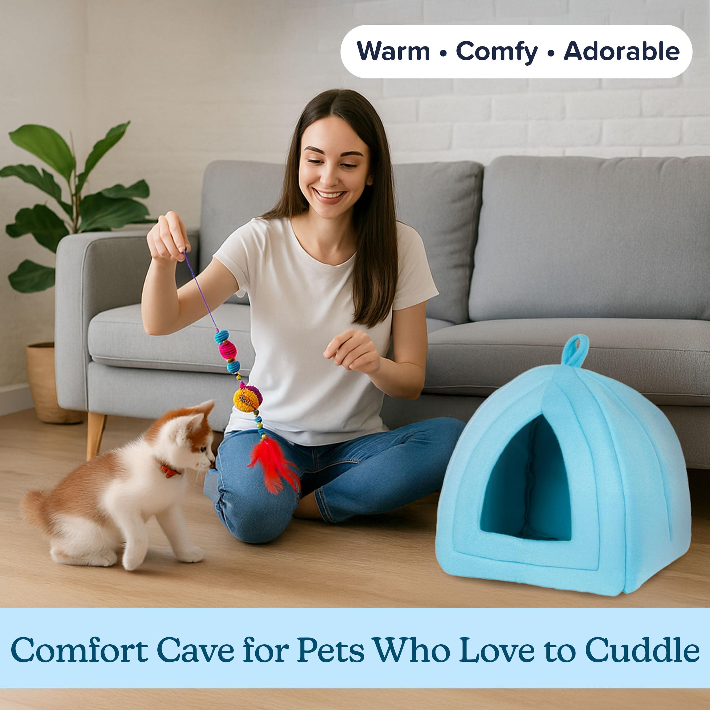 PETMAKER Refuge privé pour petits animaux comme lapins et furets.