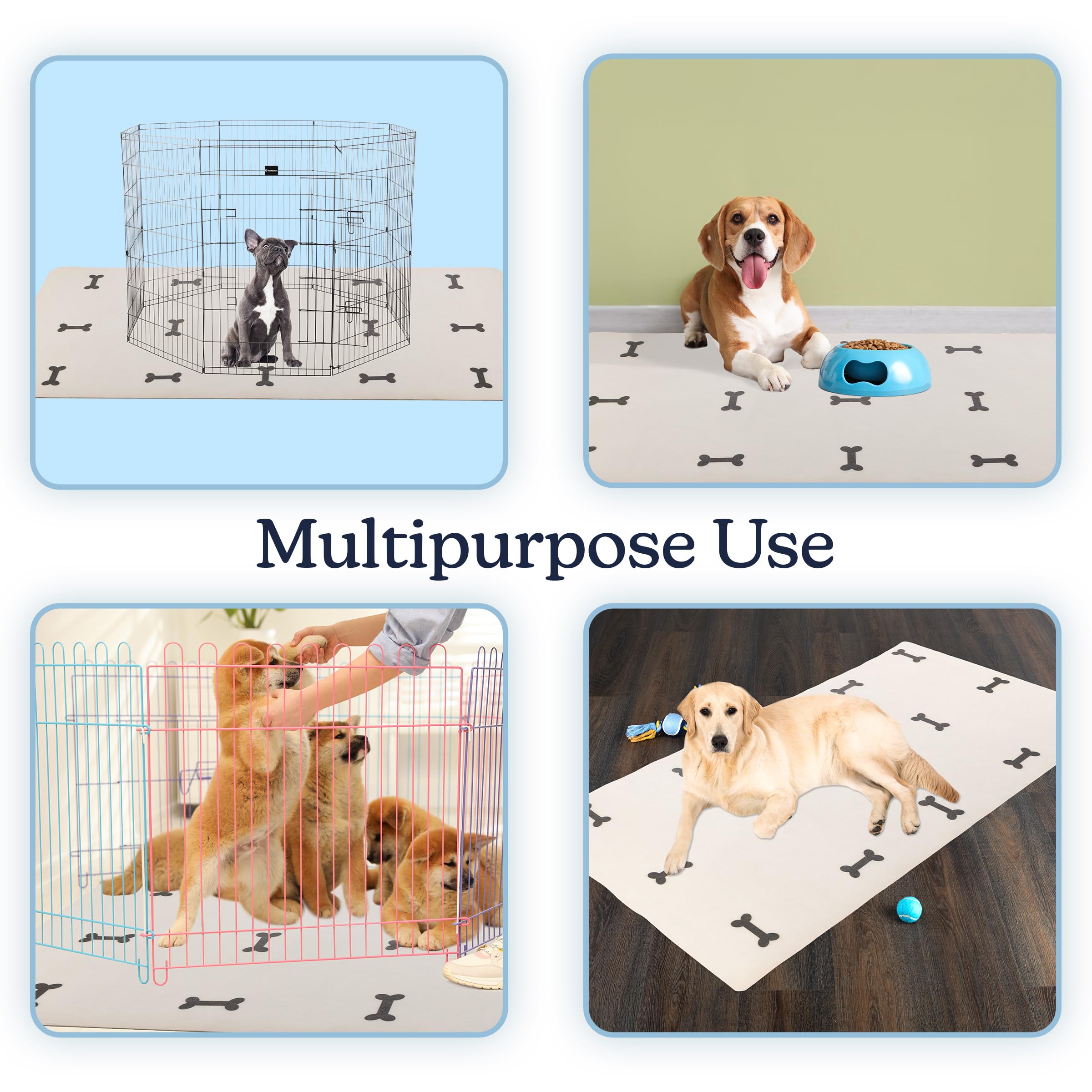 PETMAKER tapis nettoyage rapide, essuyez facilement avec un chiffon.