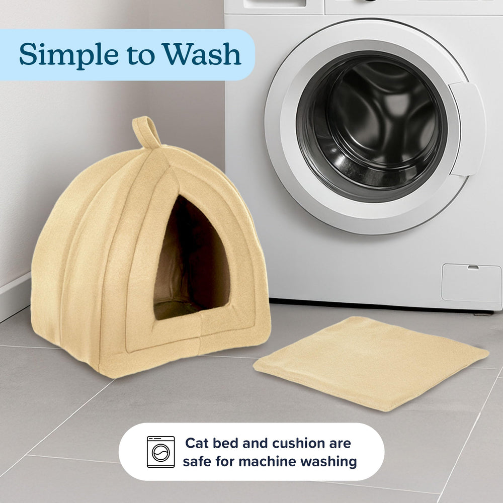 PETMAKER tissu plush doux, toucher agréable et chaleur accrue