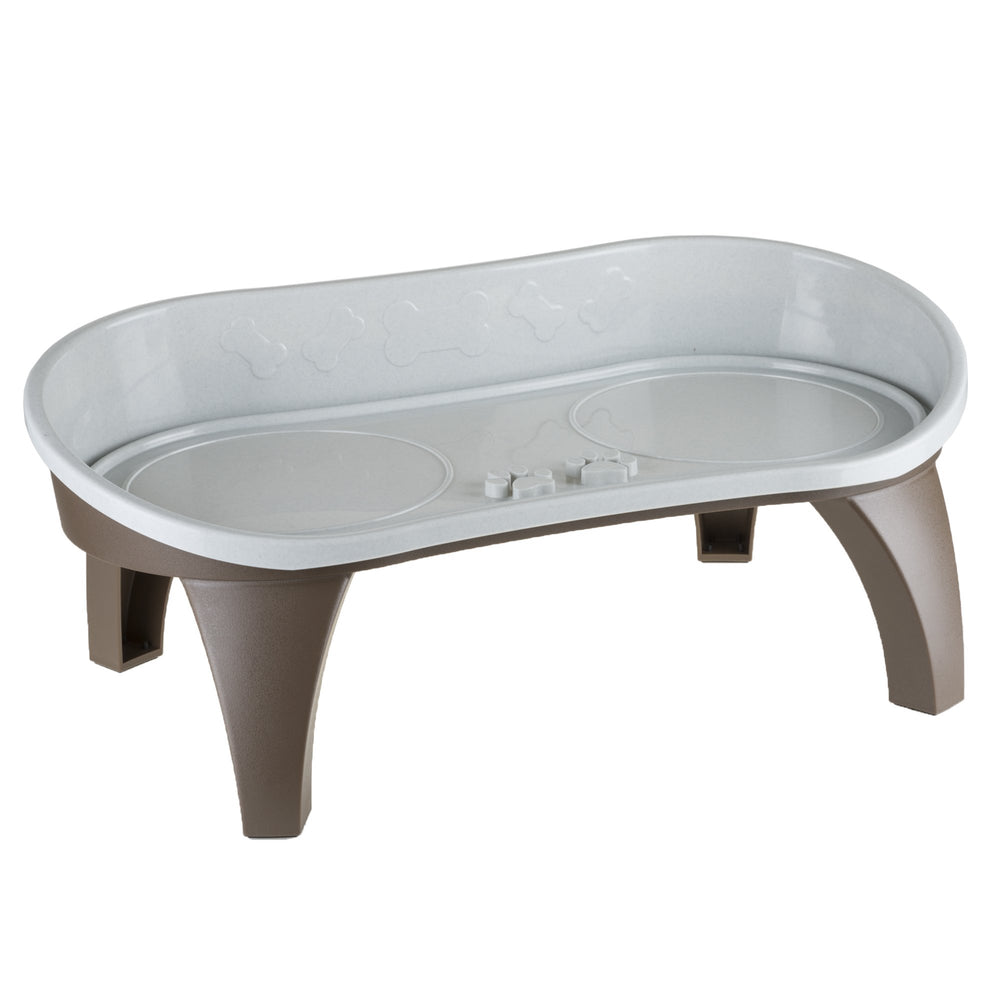 PETMAKER plateau utilisable en interieur et exterieur pour repas pratique.