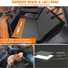 Petmarket housse siège arrière imperméable protège l’intérieur et se nettoie facilement.