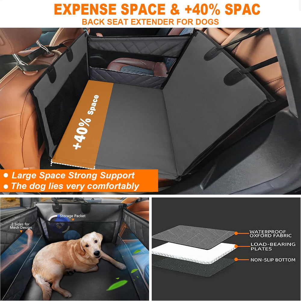 Maillage de ventilation Petmarket pour siège chien, améliore la circulation de l’air.