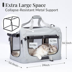 PetMansion attaches ceinture sécurité, fixation robuste pour la voiture et la sécurité.