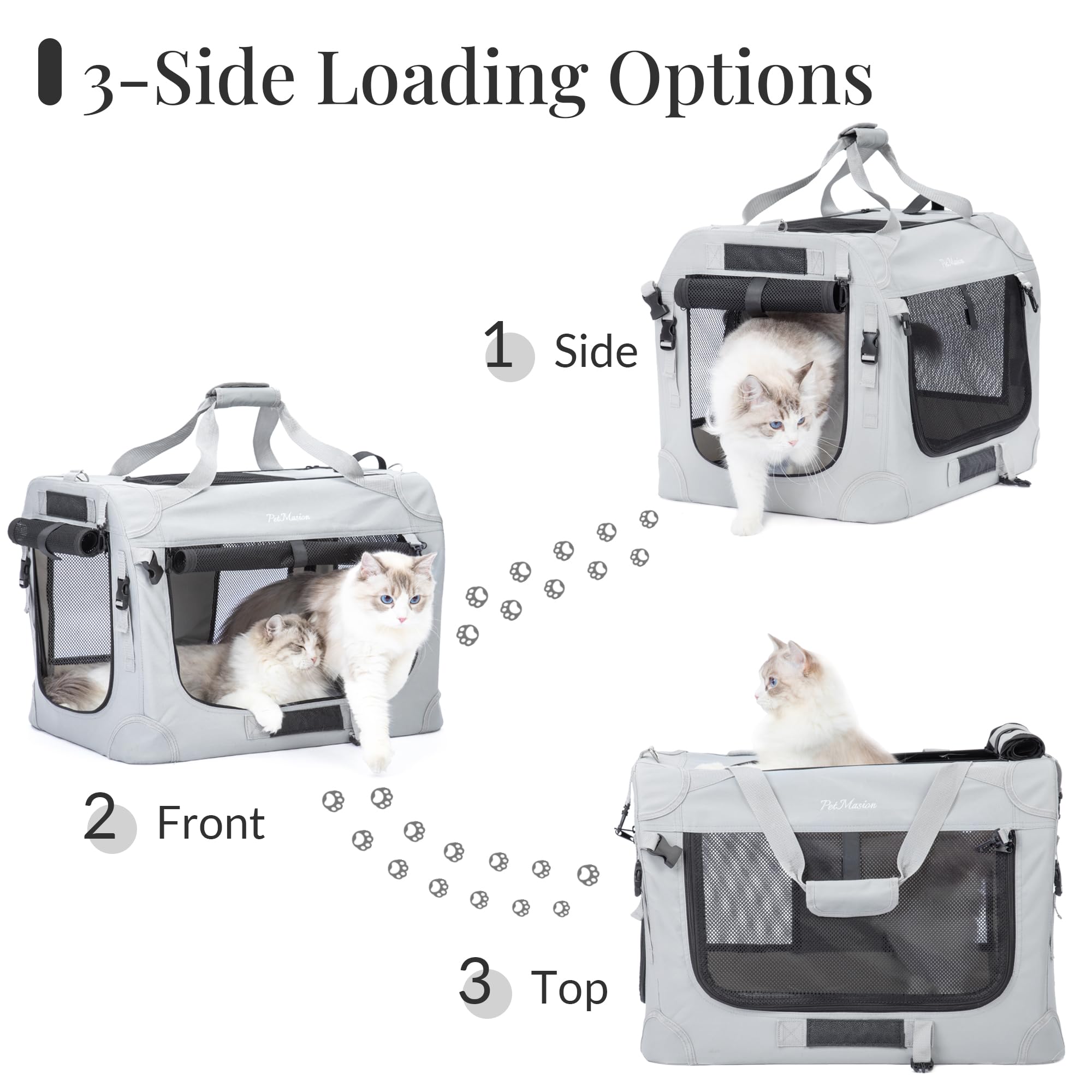 PetMansion fond impermeable, protège les sièges et facilite le nettoyage.