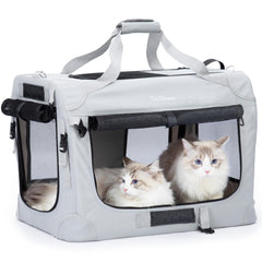 PetMansion porte-chat taille-xl doux, transport confortable pour votre chat.