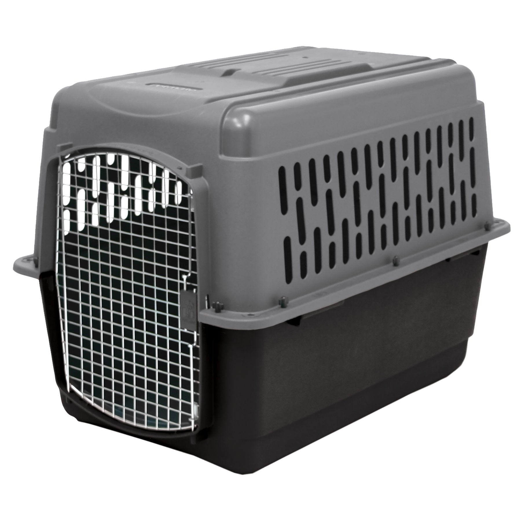 Petmate Aspen Pet Porter, ouverture facile à une main pour le transport.